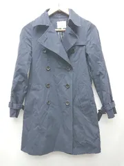 ◇ BEAUTY&YOUTH UNITED ARROWS ミドル トレンチ 通勤 通学 長袖 ジャケット コート サイズS ブラック系 レディース P  【1310020011368】