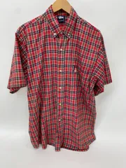 OLD STUSSY　90’s　ボタンダウン　チェックシャツ　ヴィンテージ【M128-20250721-05KS】
