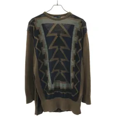 kolor カラー 15AW サイドスリットロングニットセーター 15WCL-N02322 ブラウン 2のサムネイル