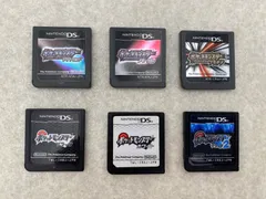 ポケットモンスター 【ダイヤモンド 】 【パール 】 【プラチナ】 【ブラック】 【ホワイト】 【ブラック2】　DS ソフト6点