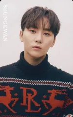 【中古】コレクションカード(男性) SEVENTEEN/SEUNGKWAN(スングァン)/背景白/「3RD ALBUM「An Ode」発売記念 HMV×SEVENTEENキャンペーン」特典スペシャルカード