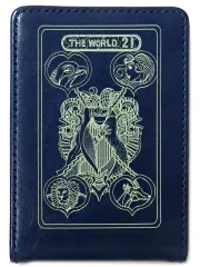 【中古】財布・パスケース(キャラクター) 世界(ザ・ワールド) パスケース 「ジョジョの奇妙な冒険 in J-WORLD TOKYO」のサムネイル