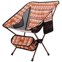 特別価格　アウトドア チェア キャンプ 椅子 Lence コンパクト 折りたたみ 超軽量 Moon 収納バッグ ハイキング 耐荷重150kg