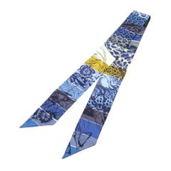 HERMESエルメス ツイリー ジャングルラブレインボー 虹色 シルク