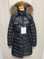 ☆未使用☆MONCLER HERMIFUR エルミファー フォックスファー ダウンジャケット TG0～4　黒色