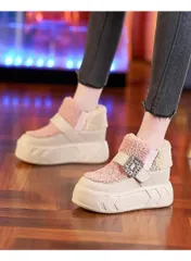 新品 レディース 厚底ボアブーツ 【189】