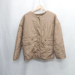 ◇ ⊇ HOLIDAY ホリデイ リバーシブル 長袖 ブルゾン サイズFree ブラウン レディース E  【1505220009967】のサムネイル
