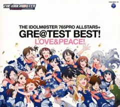 【中古】ゲームミュージックCD THE IDOLM＠STER 765PRO ALLSTARS+ GRE＠TEST BEST! -LOVE＆PEACE!-