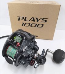 【美品】シマノ 17プレイズ 1000（01）電動リール　PLAYA　船釣り　沖釣り　乗合船　ふかせ釣り　胴突　マダイ　イサキ　ハマチ　ワラサ　ブリ