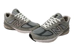 ニューバランス new balance 22年製 M990 GL5 V5 ENCAP USA製 スエード ローカット スニーカー Vシリーズ NB 灰 M990GL5 メンズ靴 スニーカー グレー 27cm 104S-809