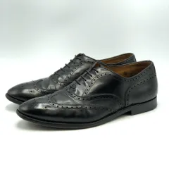 【中古】ALDEN 903 WING TIP BLUCHER 11h ブラック ▲中敷き刻印なし ウィングチップ オールデン[17]のサムネイル