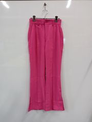 nj487●JEANASIS●ジーナシス●スリット●フレアパンツ●sizeS●ピンク