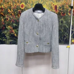 ZARA ツイードジャケット レディース XS 5D9