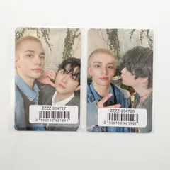 Straykids ヒョンジン リノ チャンビン Hollow 特典 エアフラ ユニット トレカ フォト カード Hyunjin  Lee Know Changbin ストレイキッズ スキズ SKZ