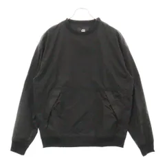 G-STAR RAW (ジースターロウ) PULLOVER SMOCK SWEATER ショルダージップ クルーネック コットン スウェット ブラック D18218-A790-6484のサムネイル