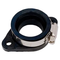 Meliore ラバーインシュレーター キャブレター マニホールド VM26 PE24 PE28 PWK21/24/26/28/30 差込径33mm 取付けピッチ60mm 汎用 [ブラック] [33mm]のサムネイル