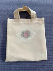 オーガンジー　ミニバッグ　プチポアン