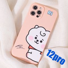 ❤️残り僅か 防弾少年団 RJ iPhone12Pro 　可愛い 韓国 iPhoneケース  BT21 グッズ おしゃれ スマホケース ビーティー21 レンズ保護 耐衝撃 アイフォン ケース かわいい 携帯カバー キャラクター おもしろ シリコン