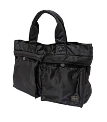 ポーター ハンドバッグ トートバッグ ミニ タンカー ブラック 黒 トート ＰＯＲＴＥＲ 吉田かばん メンズ レディース