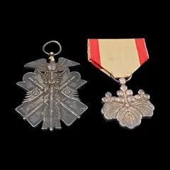 軍隊手帳、従軍記章、功七級金鵄勲章 など 8点 - メルカリ
