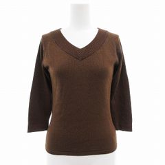 未使用品 イレーヴ YLEVE フロントリボンギャザーブラウス プルオーバー 長袖 1 ベージュ /DF ■OS レディース イレーヴ YLEVE フロントリボンギャザーブラウス プルオーバー