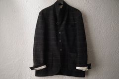 25SS JACKET015 PEAKED LAPEL SACK COAT サックコート ブレザージャケット / calmlence(カームレンス)