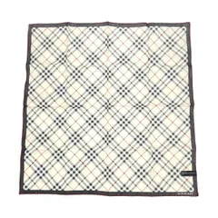BURBERRY LONDON バーバリーロンドン ハンカチ  大判 コットン100％ ノバチェック柄    ベージュ レディース / 240001149224