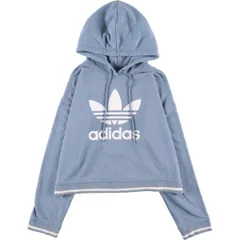 古着 アディダス adidas ORIGINALS オリジナルス スウェットプルオーバーパーカー レディースL相当/eaa491280