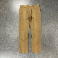 O1 POLO RALPH LAUREN STRETCH SLIM FIT ポロラルフローレン ストレッチスリムフィット  ポロチノ チノパン ノータック ブラウン W33 33×34