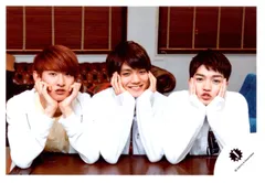 SnowMan/なにわ男子/Aぇ!group 17年春のSHOW合戦 向井康二/正門良規/西畑大吾 公式写真*1枚