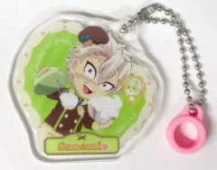 【中古】キーホルダー 不死川実弥 「鬼滅の刃×ufotable Cafe×マチ★アソビCAFE バレンタイン＆ホワイトデーイベント2025 後期 ランダムストローチャーム」