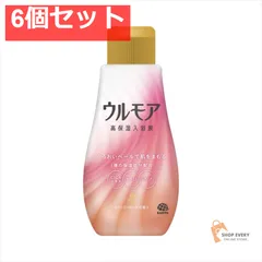 ウルモア 高保湿入浴液 クリーミーローズ 6個セット まとめ売り