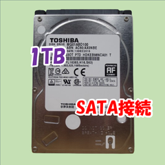 【中古動作品】TOSHIBA 2.5インチ 9.5mm HDD SATA(Serial ATA) 1TB MQ01ABD100③