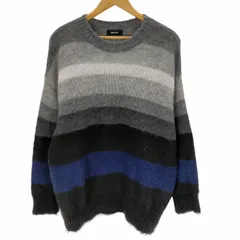 ズッカ ZUCCa 22AW モヘアボーダー メンズ JPN：2 のサムネイル