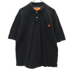 Humanmade big poloシャツ ビックポロシャツ ブラック XXL - メルカリ