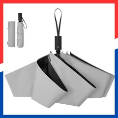 【特価商品】大きいサイズ100cm 折りたたみ傘 軽量230g 完全遮光認証 ワンタッチ 晴雨兼用【飛び出し防止安全設計】 自動開閉 折り畳み日傘 UVカット率100% 遮光遮熱 熱中症対策 肌を守る 日傘 折りたたみ日傘 耐風頑丈 携帯便利 konciwa