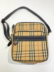 【七重浜792-1-070705nh】BURBERRYS バーバリー 90s ノバチェックショルダーバッグ かばん【中古】【レディース】