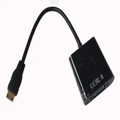 新品 変換アダプタ （オス－メス） VGA V1.3/1080PPCモニタ対応 to MiniHDMI HDMI to Mini D-Sub Like-You 15ピン変換アダプタ