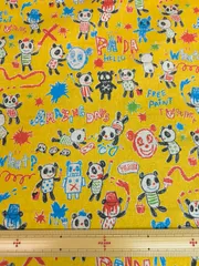 miyakokawaguchi レアデザイン「パンダちゃん」イエロー50cm