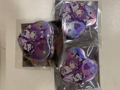◆ご注文はうさぎですか　リゼ　サンリオ　ホログラムハート缶バッジ 3個セット
