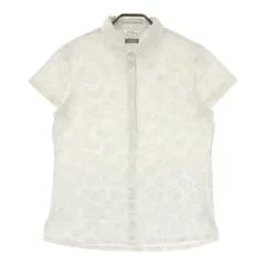 サイズ：LL MUNSING WEAR マンシングウェア  半袖 ポロシャツ 刺繍 総柄 ベージュ系 [240101459272] ゴルフウェア レディース ストスト