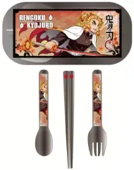 【中古】マグカップ・湯のみ D.煉獄杏寿郎 クリアカトラリーセット2 「鬼滅の刃」