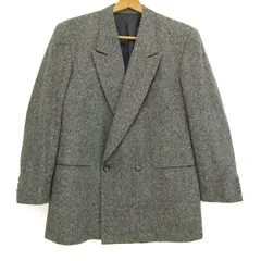 ランバン テーラードジャケット ウール/カシミヤ混 ブランド アウター 記名有 メンズ R46-44サイズ グレー系 LANVIN 【中古】のサムネイル