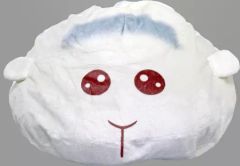 [중고] 쿠션·안아 베개·본체 시로모 하프 페이 스쿠션 [PUI PUI 몰카 -DesignProduced by Sanrio-]