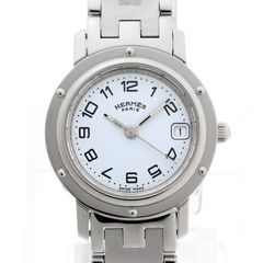 エルメス / HERMES　クリッパー　CL4.210　ホワイト　クオーツ 【中古】 商品番号 A-158104