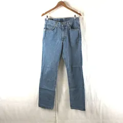 リー Lee RIDERS パンツ デニム ロゴ入り 綿100％ 牛革ラベル 日本製 水色系 30サイズ 2025090200022