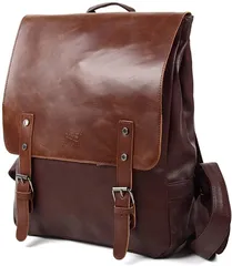 ametista mikketa リュック メンズ レディース レザー A4 アンティーク 通勤 全3色( ダークブラウン)
