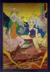 [중고] 종이 제품 캐럿 & 완다 B4 비주얼 시트 [이치 반 쿠지 원피스 볼거리! 붉은 칼 구인 남자 ~ 제 2 탄 ~] F ​​상