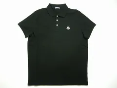 美品　モンクレール　ポロシャツ　MAGLIA  刺繍ロゴ　グリーン　白　半袖　M 美品 モンクレール ポロシャツ MAGLIA 刺繍ロゴ グリーン 白 半袖 M