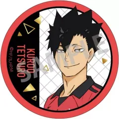 【中古】バッジ・ピンズ 黒尾鉄朗 「ハイキュー!! トレーディング箔押し缶バッジ(B)」